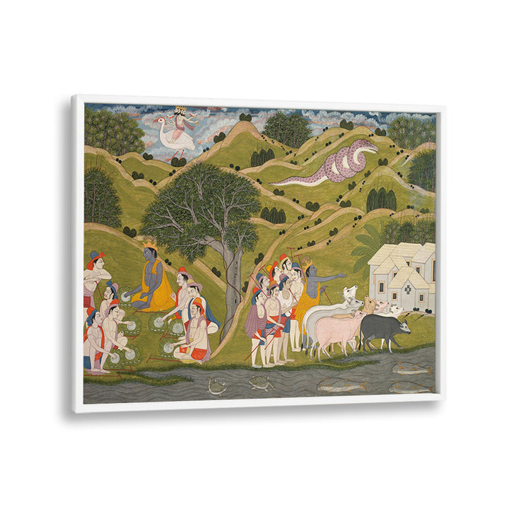 KALIYA , INDIAN ART PAINTINGS