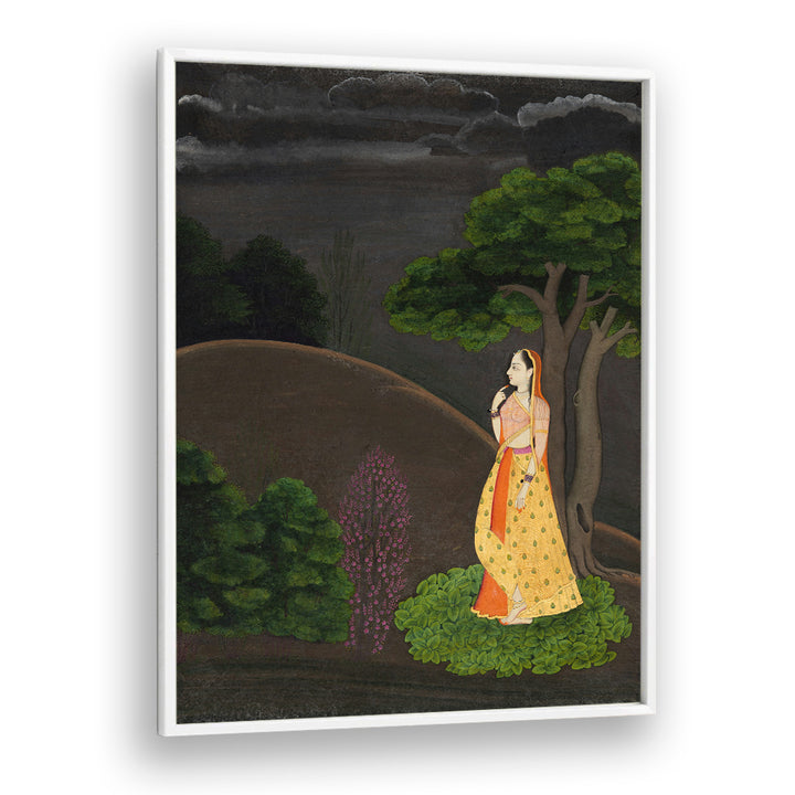 ABHISĀRIKĀ , INDIAN ART PAINTINGS