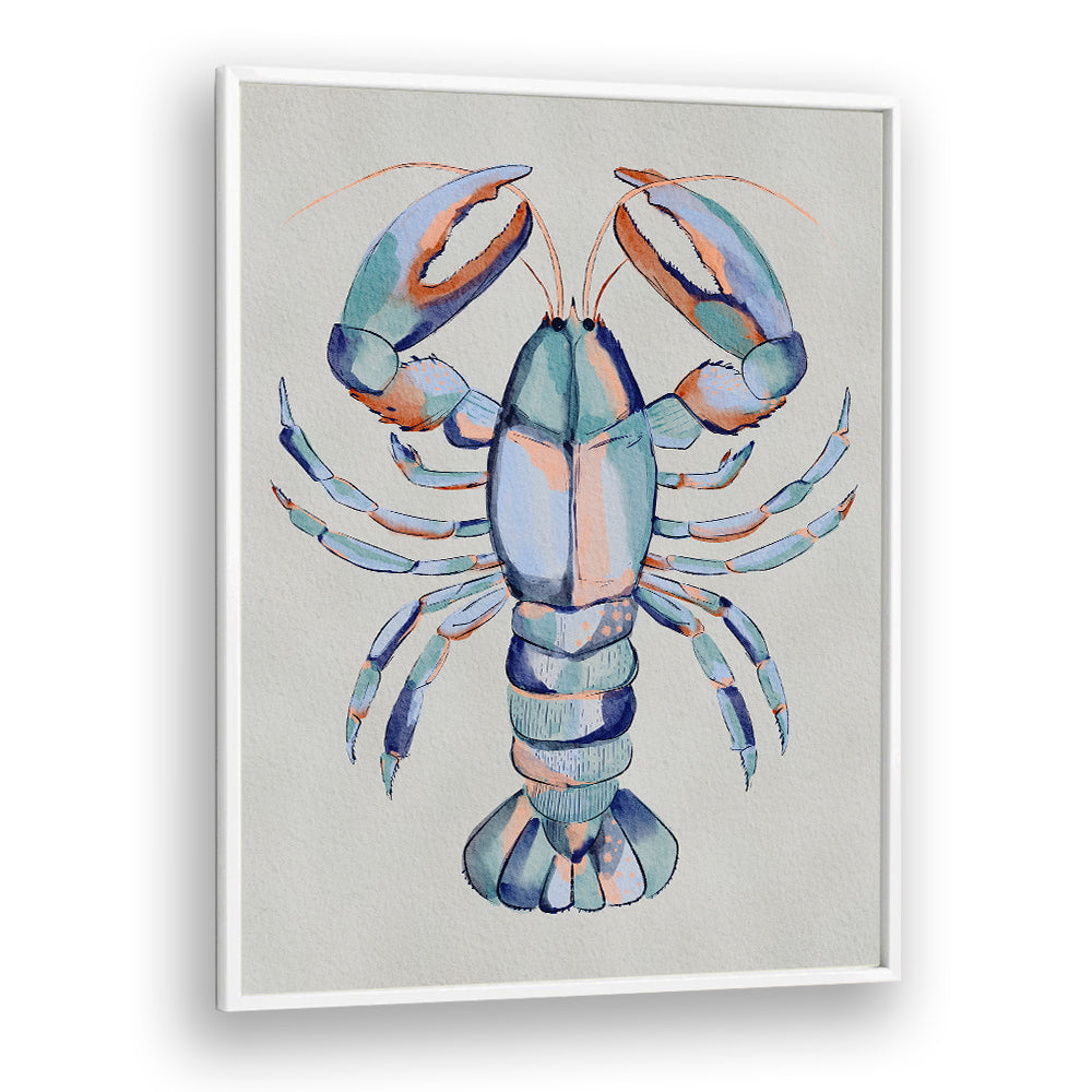 WATERCOLOR BLUE LOBSTER