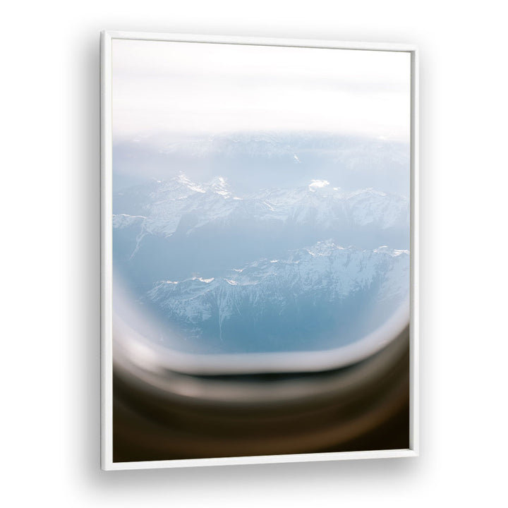 PLANE WINDOW VIEW II BY RAISA ZWART , LANDSCAPE PHOTO PRINTS