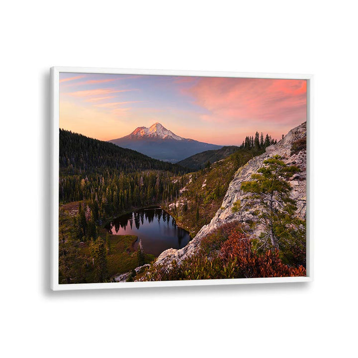 HEART LAKE BY STEFAN HEFELE , LANDSCAPE PHOTO PRINTS