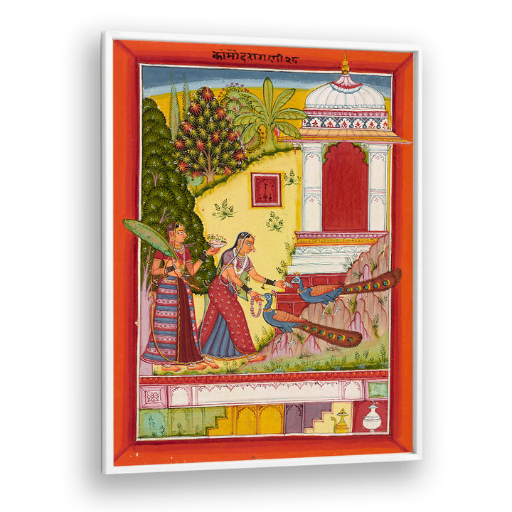 KAMOD RAGINI , INDIAN ART PAINTINGS