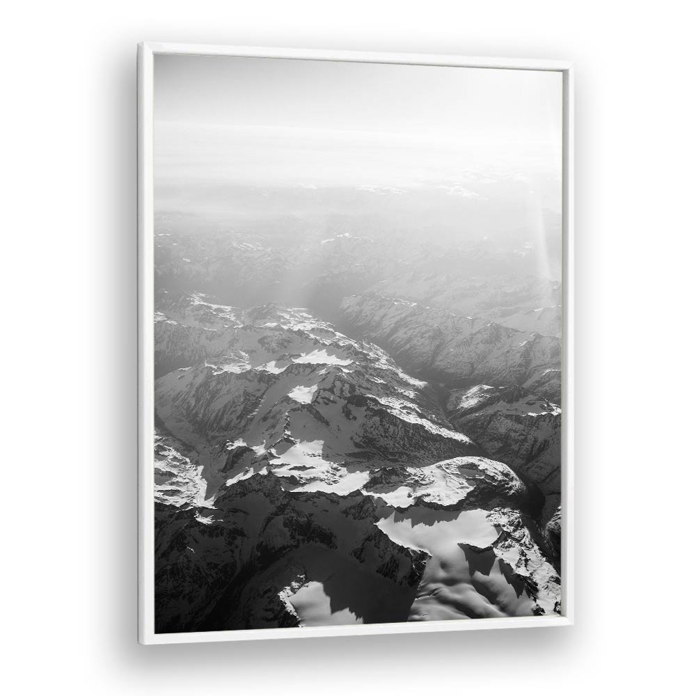 ALPS IN BLACK AND WHITE , PHOTOGRAPHY PRINTS