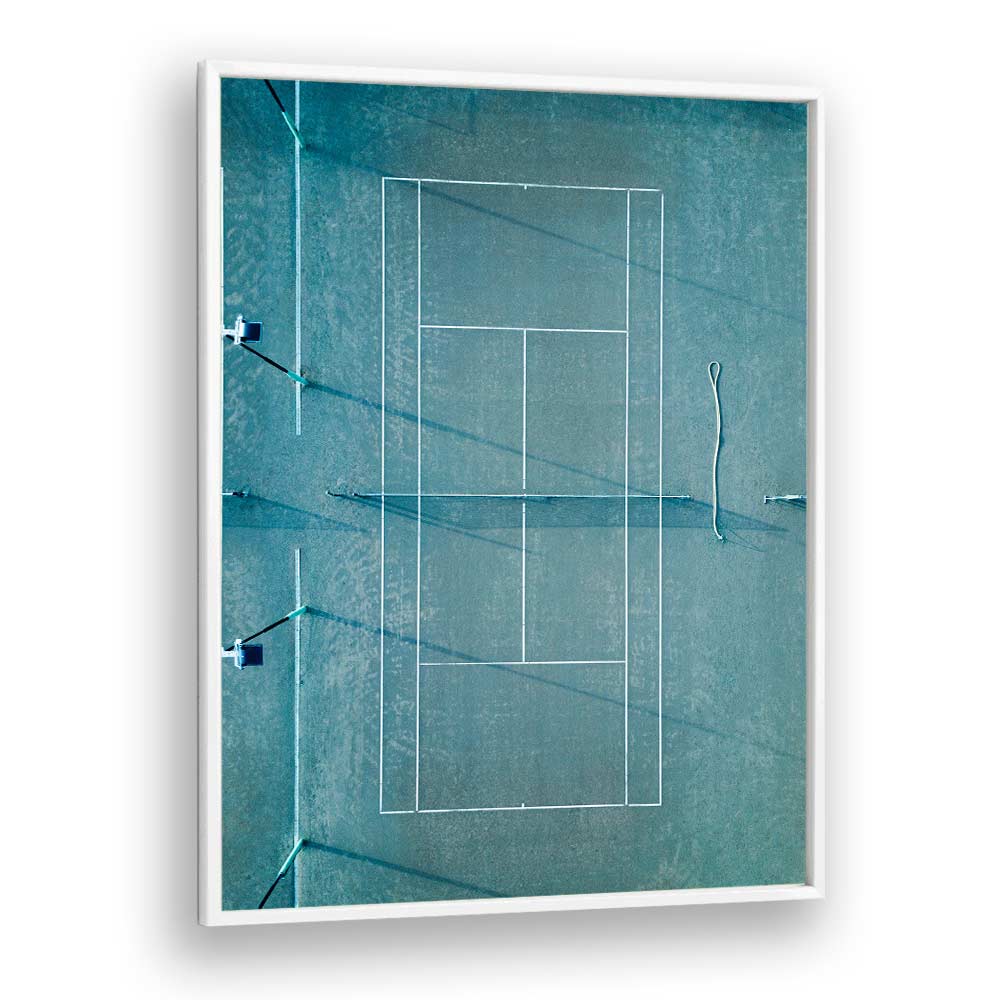 TENNIS COURT GREEN II , PHOTOGRAPHY PRINTS
