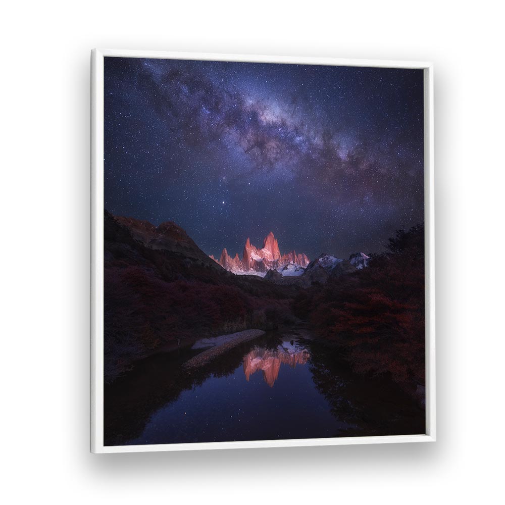 PATAGONIA AUTUMN NIGHT , LANDSCAPE PHOTO PRINTS