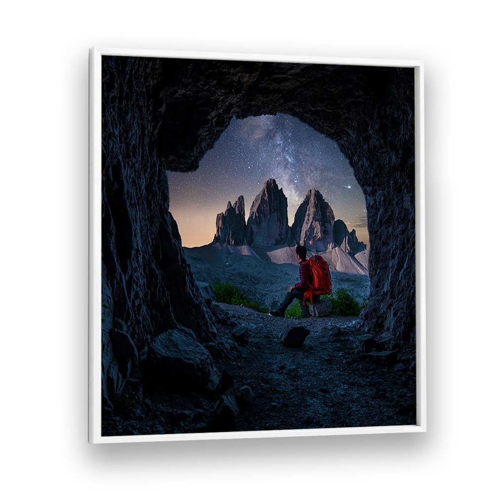 THE NIGHT OF THREE PEAKS , LANDSCAPE PHOTO PRINTS