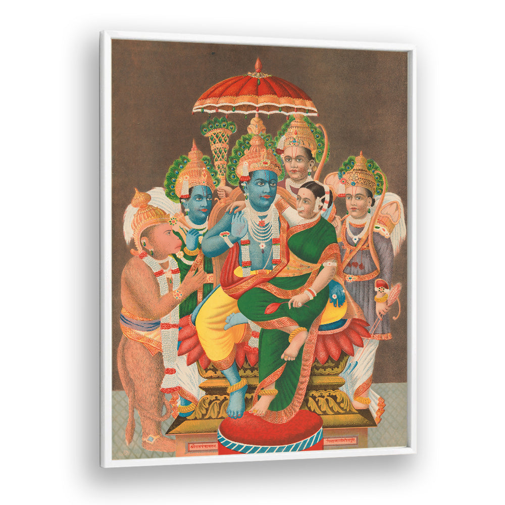 RAM PANCHAYATAN , INDIAN ART PAINTINGS