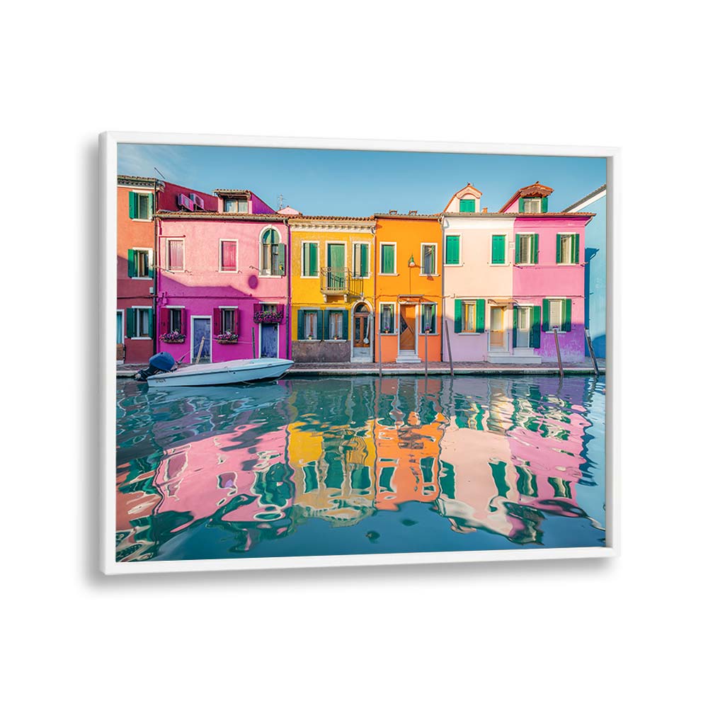 COLORED BURANO BY STEFAN HEFELE , LANDSCAPE PHOTO PRINTS