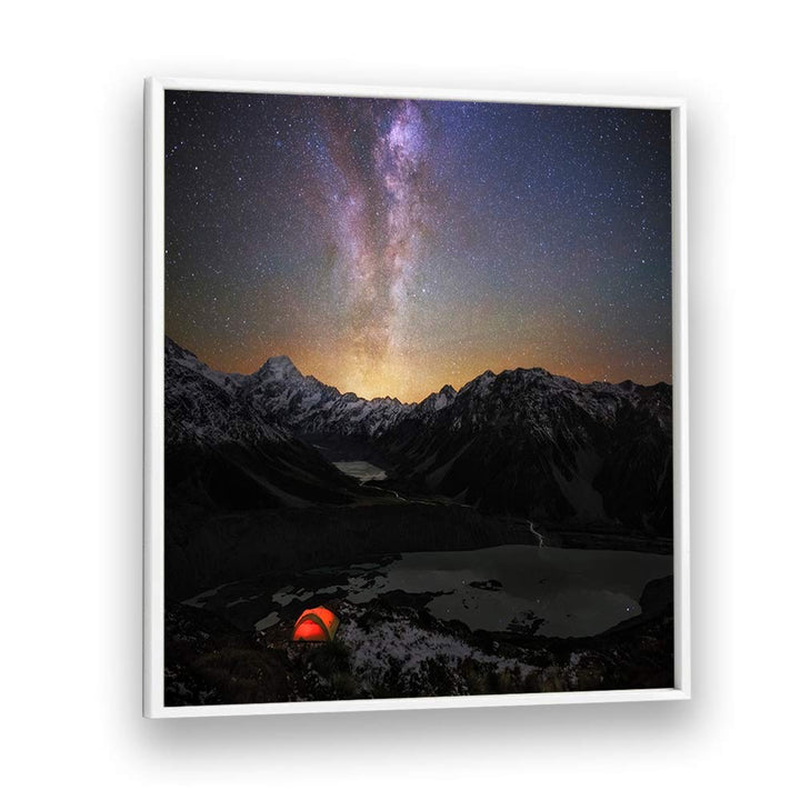 MT COOK - THE SKY IS MY COMPANION BY YAN ZHANG , LANDSCAPE PHOTO PRINTS