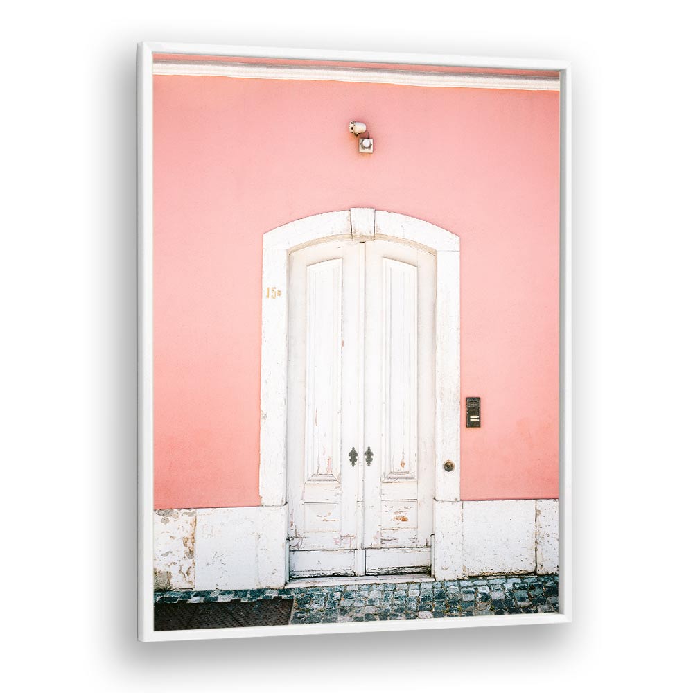 THE WHITE DOOR LISBON BY RAISA ZWART , LANDSCAPE PHOTO PRINTS