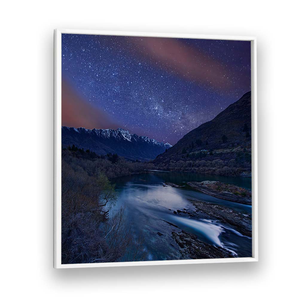 KAWARAU RIVER BY YAN ZHANG , LANDSCAPE PHOTO PRINTS