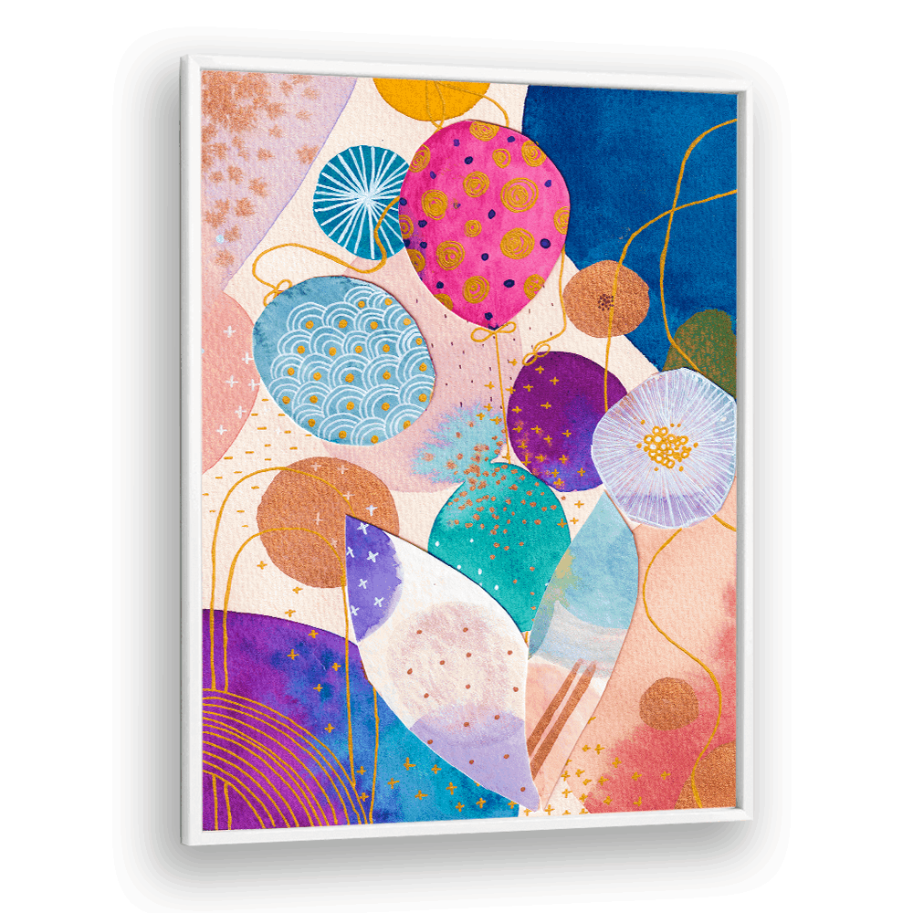 BALLOONS FOR NINO , ABSTRACT PAINTINGS