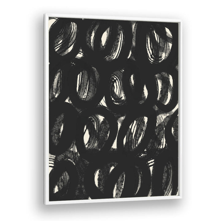 BLACK ABSTRACT BRUSH SCRIBBLE , ABSTRACT PAINTINGS