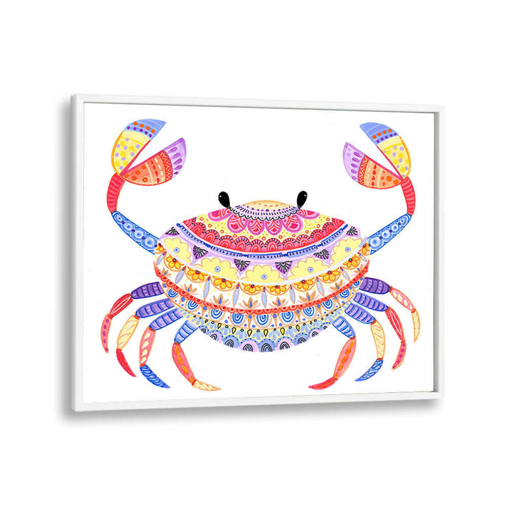 COLORFUL CRAB DANCE , BEACH PAINTINGS