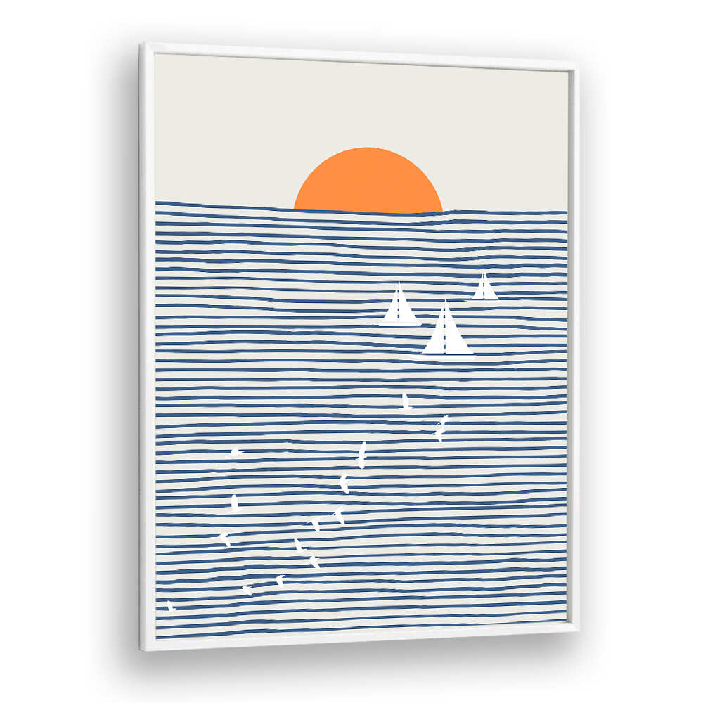 THREE WHITE SAILS