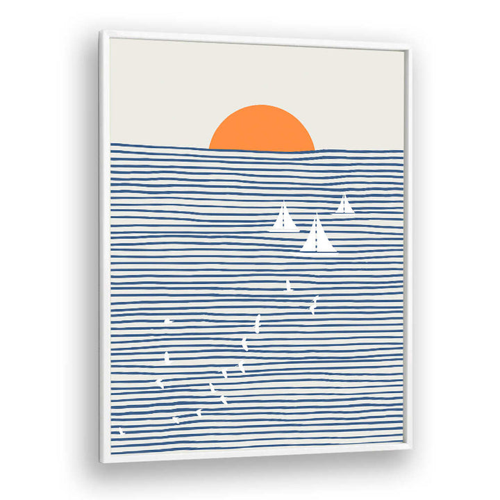THREE WHITE SAILS