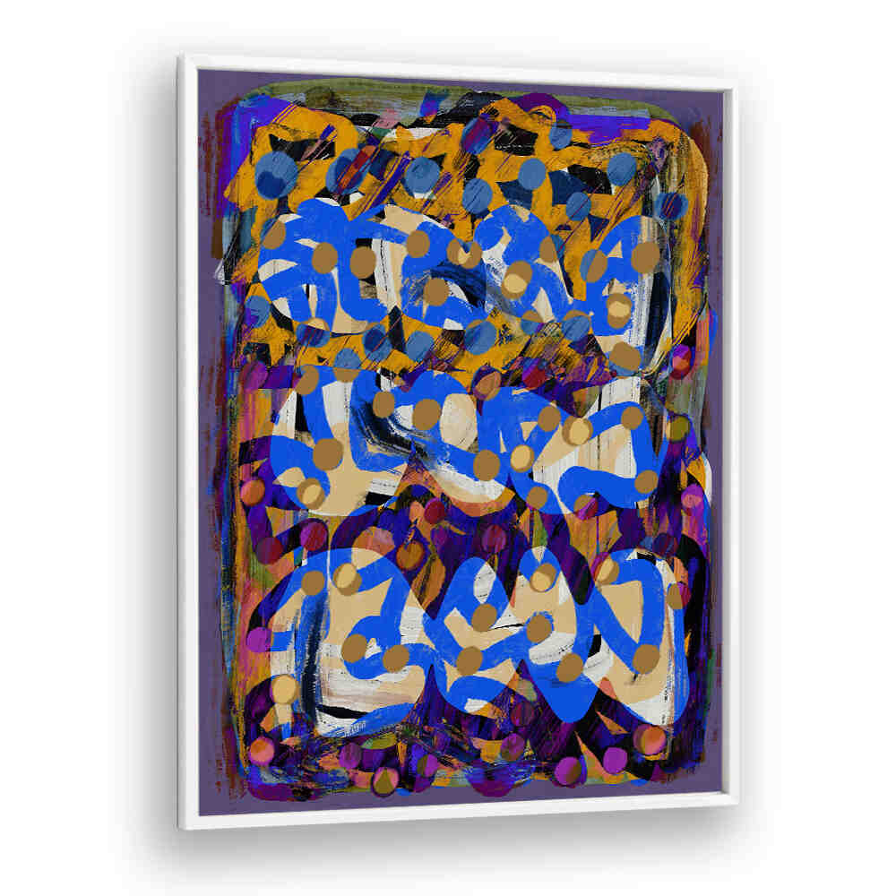 LINE ART PURPLE SUBSTRACT , ABSTRACT PAINTINGS