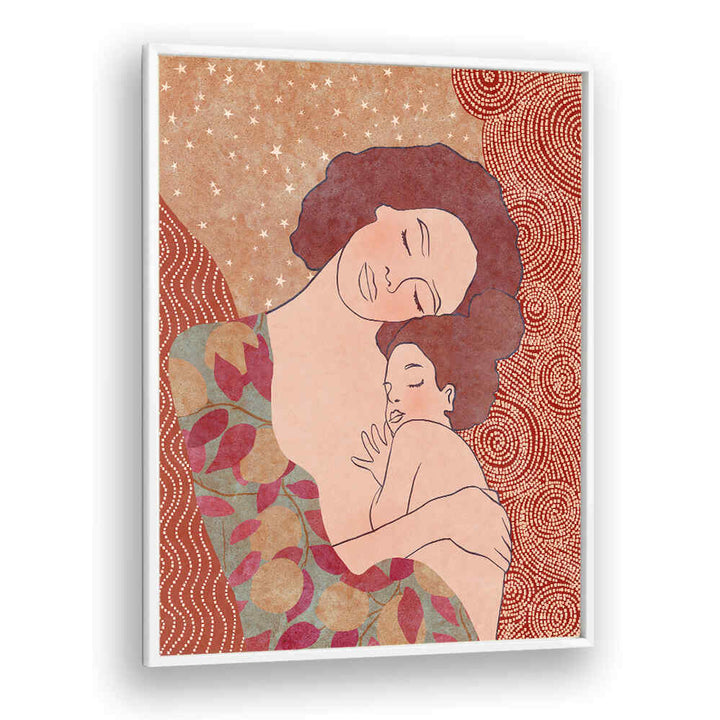 MOTHER AND DAUGHTER , PORTRAITS & FIGURATIVE ILLUSTRATIONS