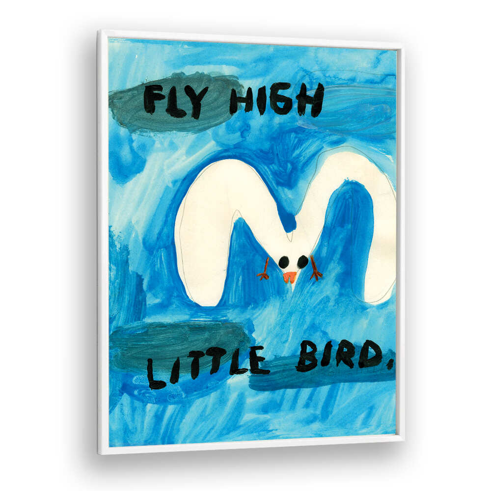 BIRD IN FLIGHT , KIDS ROOM PAINTINGS