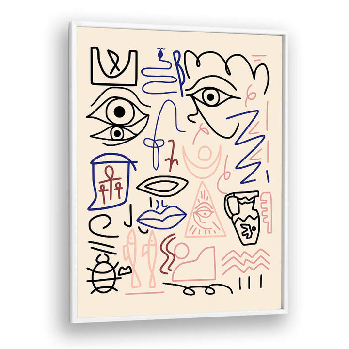 LINE ART CAVE DRAWING