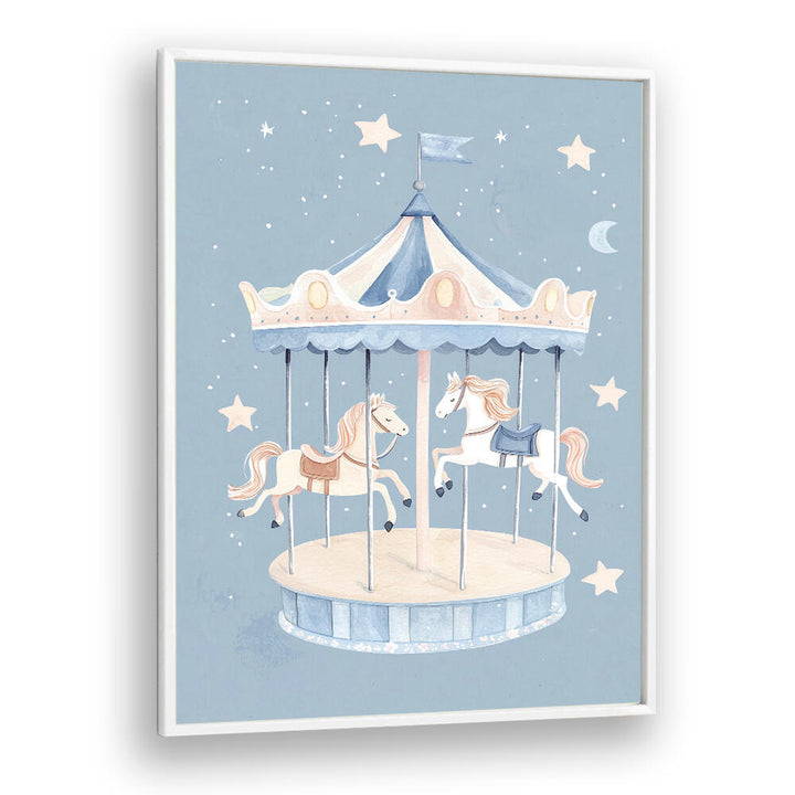 HORSE CAROUSEL , KIDS ROOM PAINTINGS