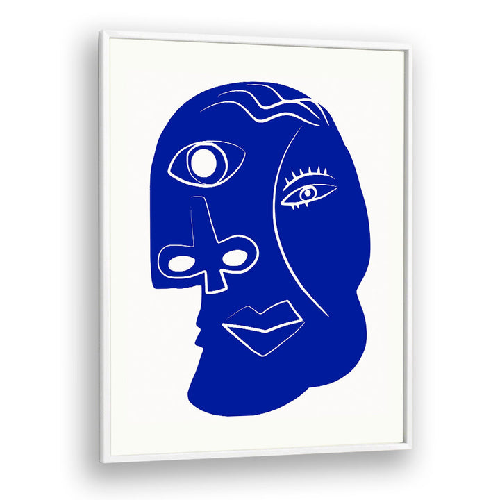 BLUE ABSTRACT FACE
