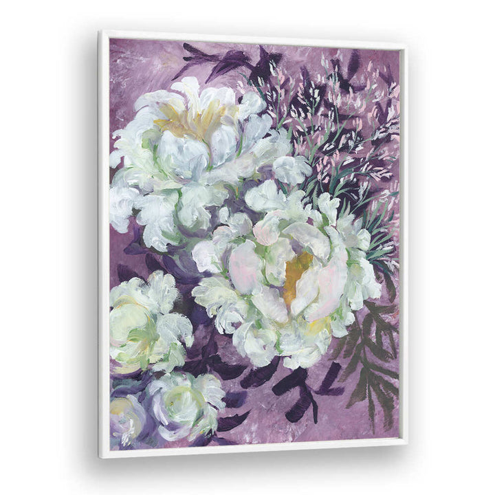 ELIANY PAINTERLY BOUQUET , FLORAL FLOWER PAINTINGS