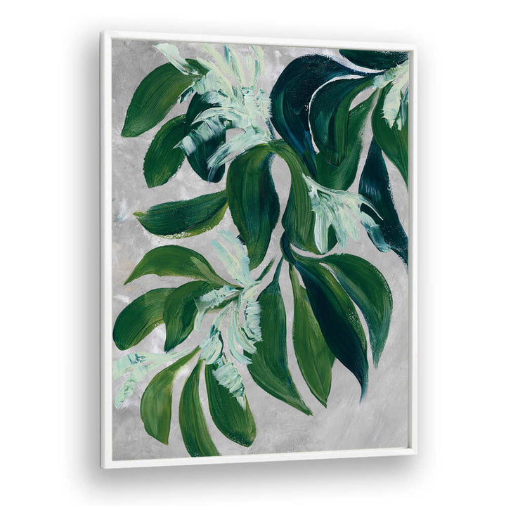 YOON LEAVES , FLORAL FLOWER PAINTINGS