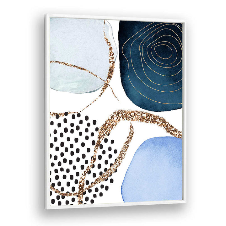 AESTHETIC BLUES I , ABSTRACT PAINTINGS