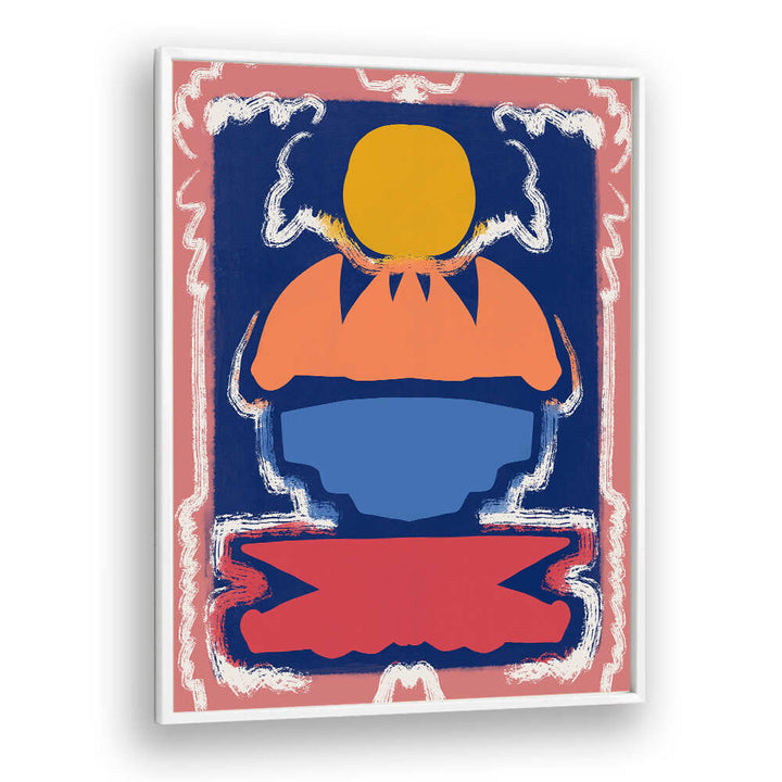 BOLD GEOMETRIC SHAPES AND VIVID COLORS , ABSTRACT PAINTINGS