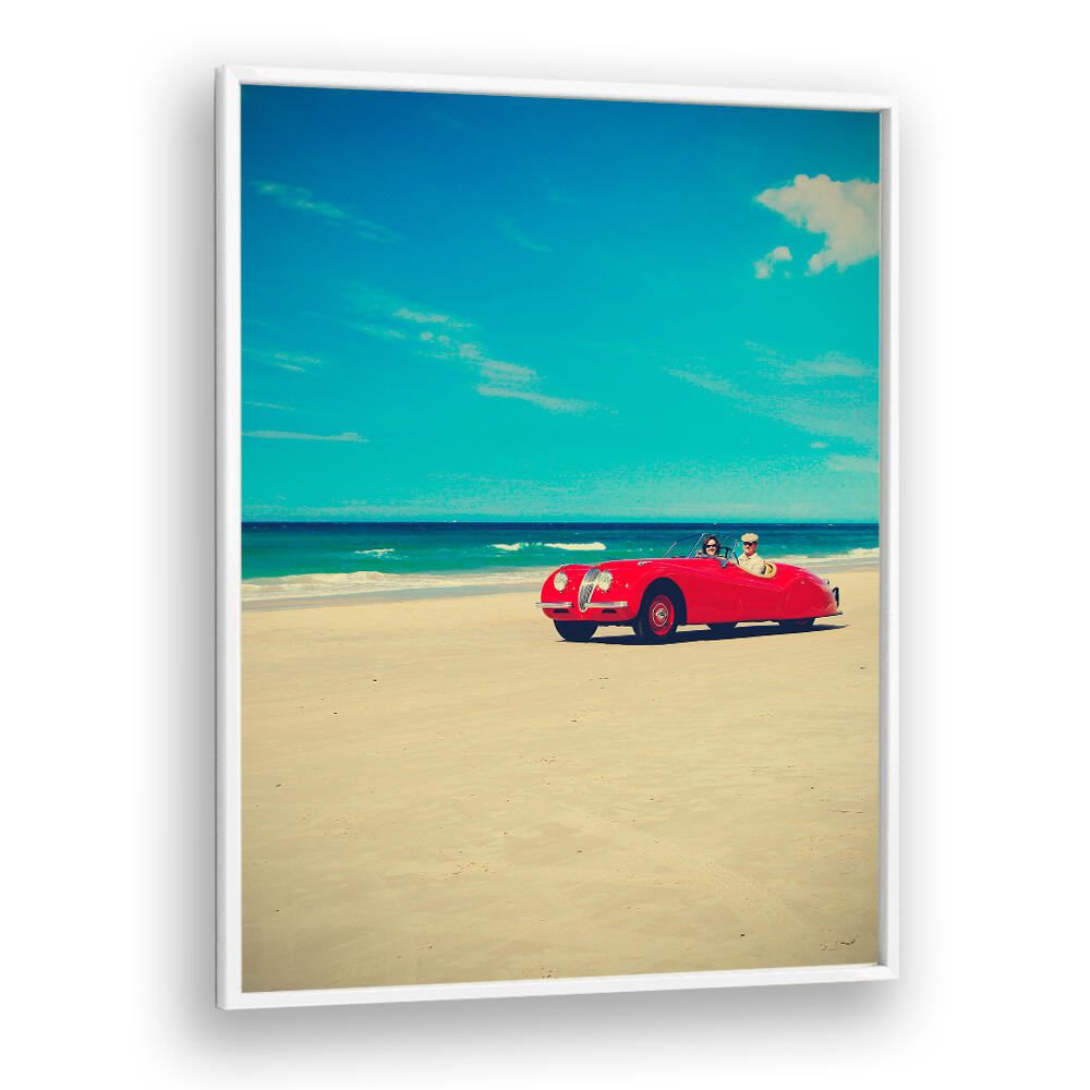 THE RED CAR , PHOTOGRAPHY PRINTS