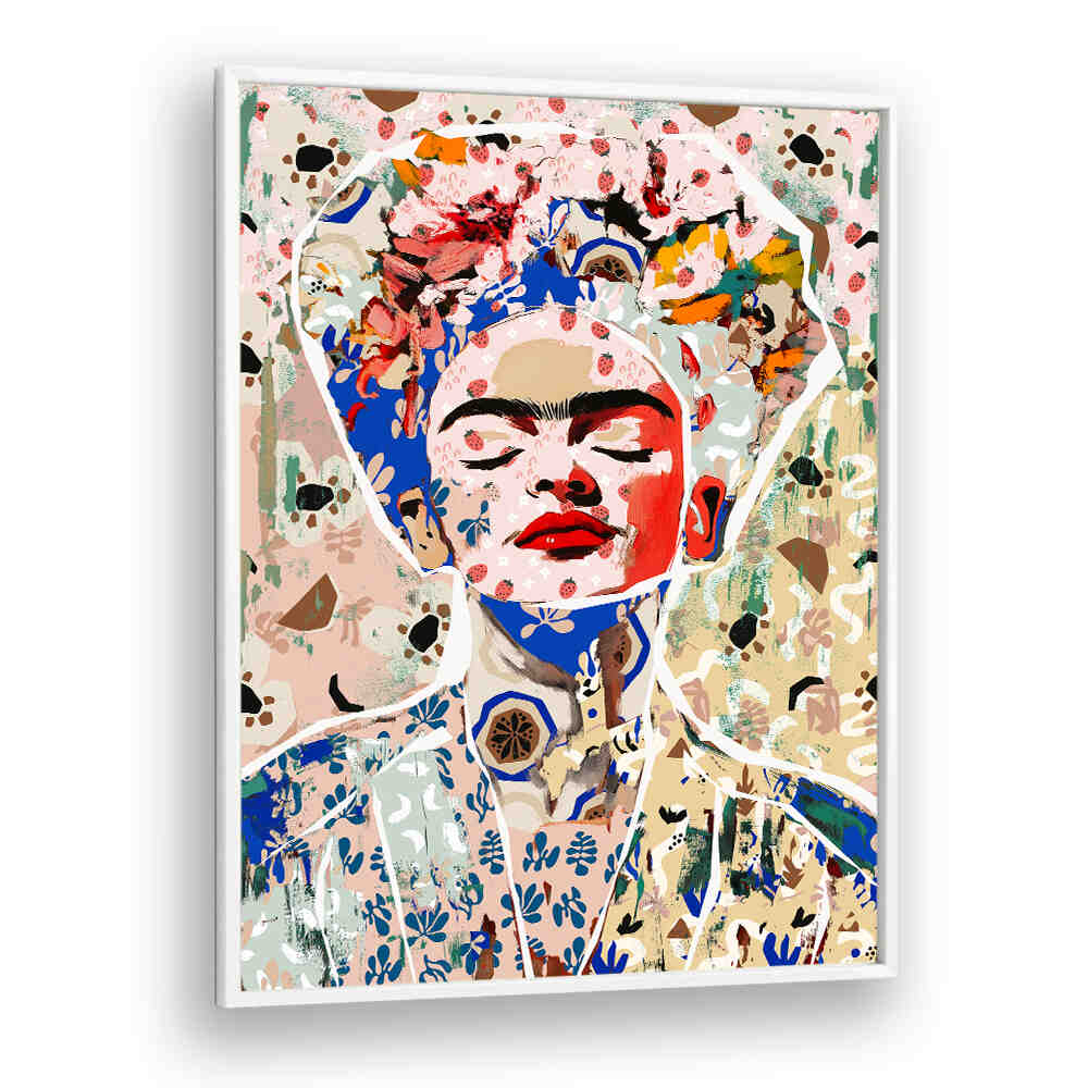 PATTERN PLAY XVIII - FRIDA , PORTRAITS & FIGURATIVE ILLUSTRATIONS