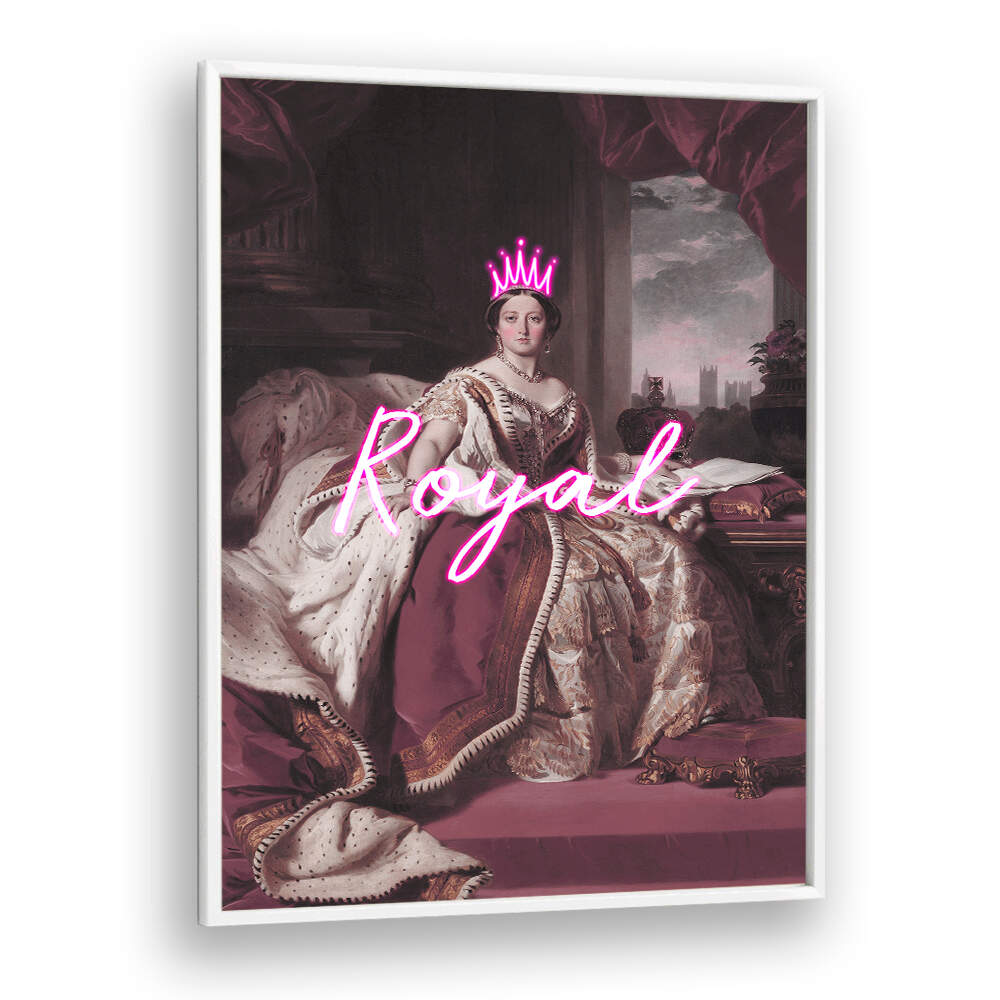 QUEEN VICTORIA TEXT , ALTERED ART PRINTS