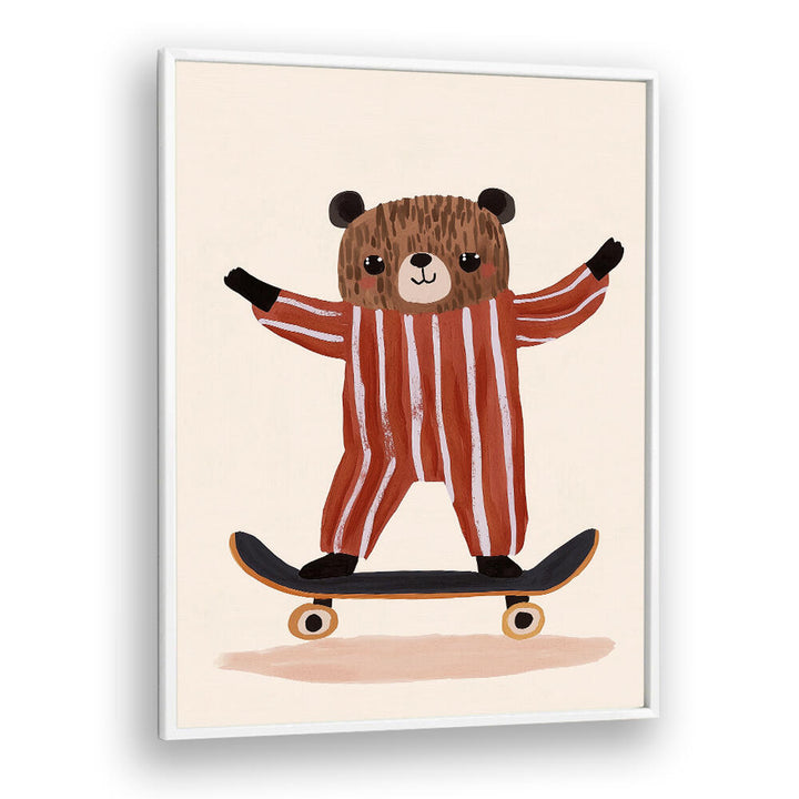 SKATER BEAR JOY , KIDS ROOM PAINTINGS