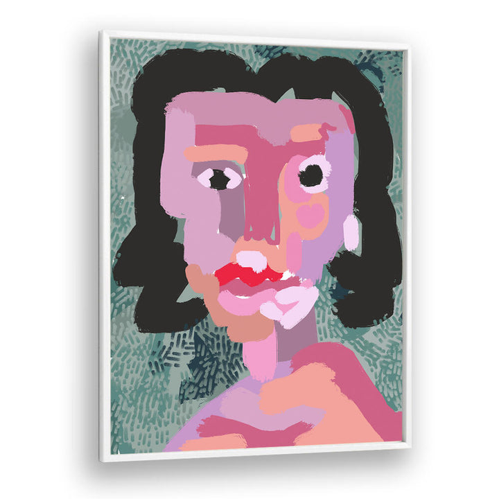 ABSTRACT PORTRAIT PAINTING , PORTRAITS & FIGURATIVE ILLUSTRATIONS