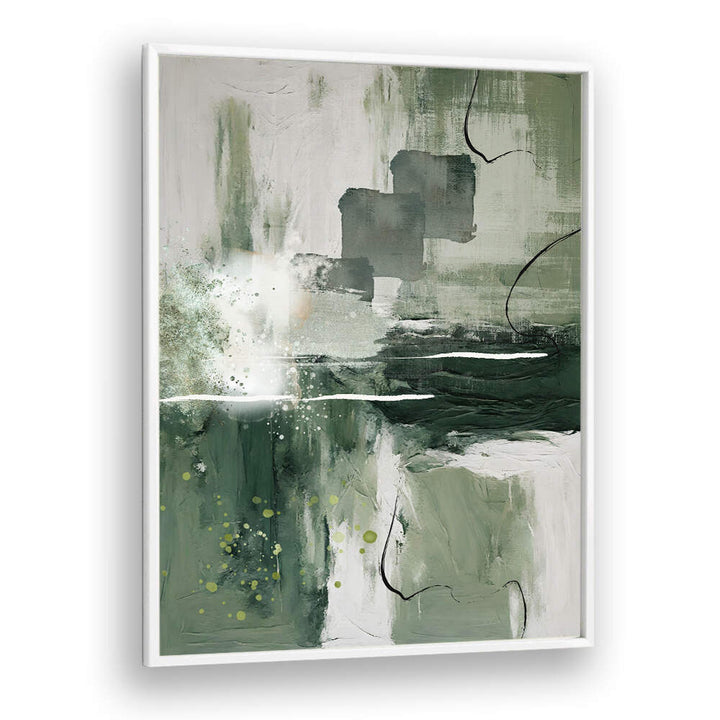 CANVAS GREENS , ABSTRACT PAINTINGS