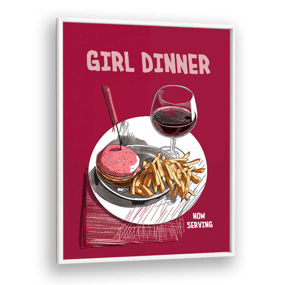 GIRL DINNER , BAR & CAFE ART