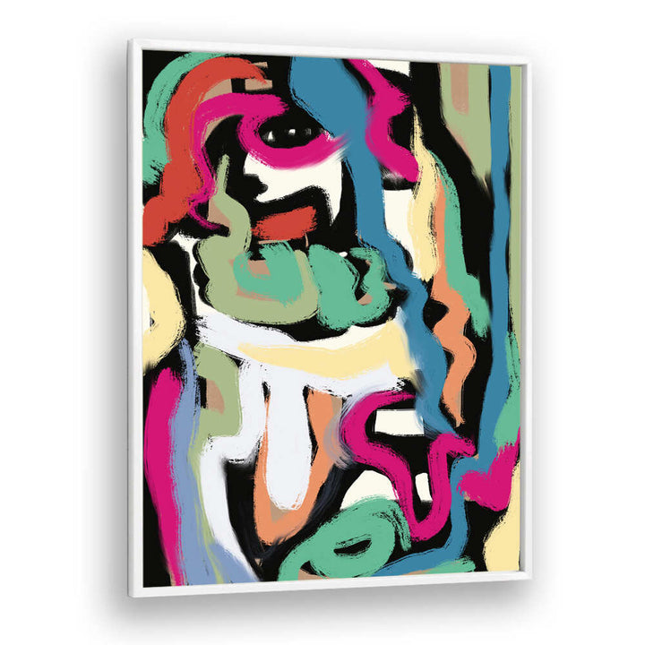 BOLD COLORFUL BRUSHSTROKES , ABSTRACT PAINTINGS