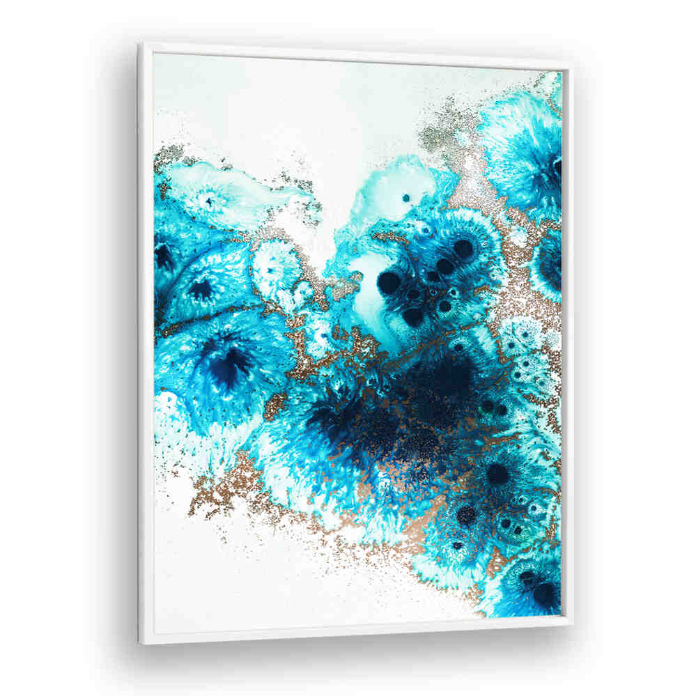 Vibrant AQUA AURORA II, ABSTRACT PAINTINGS, featuring bold colors and intricate patterns to enhance any space.