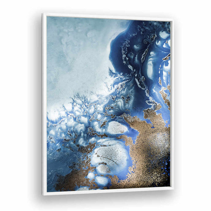 Vibrant ZEN ART 'OCEAN WAVE, ABSTRACT PAINTINGS showcasing dynamic ocean wave patterns for a stunning decor transformation.