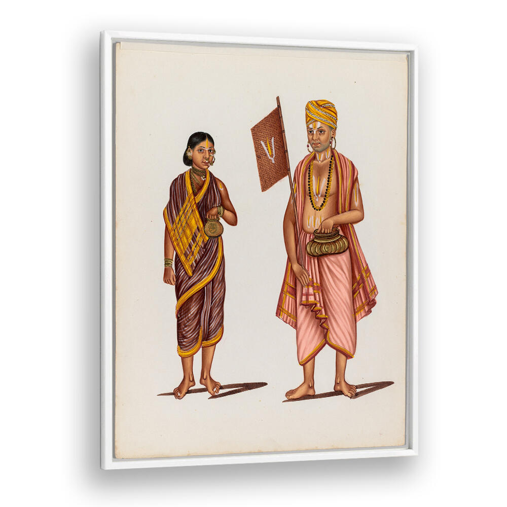 PILGRIMS OF FAITH , INDIAN ART PAINTINGS