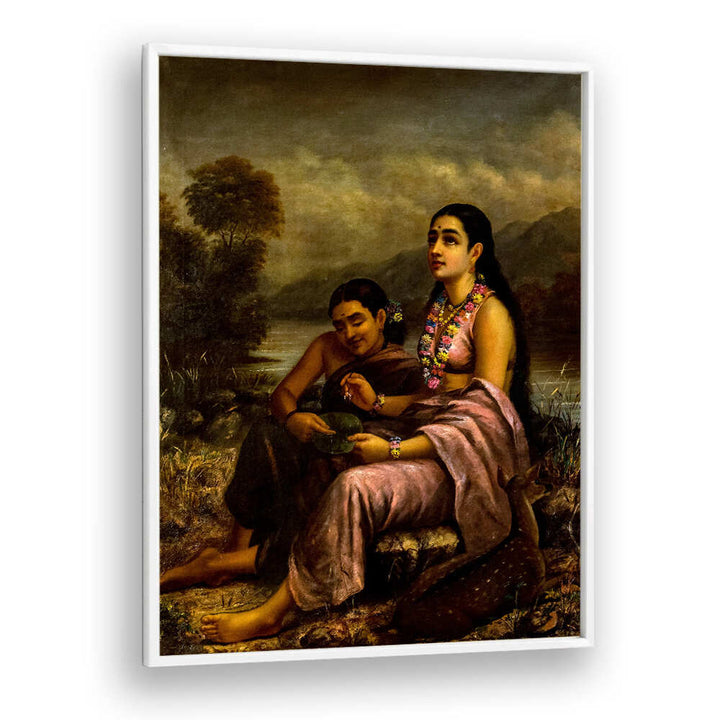 SAKUNTHALA PATHRALEKHAN , INDIAN ART PAINTINGS