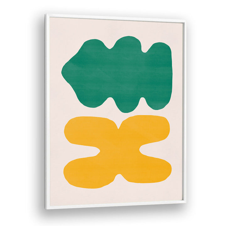 ORGANIC SHAPES IN GREEN AND YELLOW