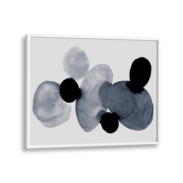 Stylish ZEN GARDEN STONES II, ABSTRACT PAINTINGS in soothing tones adds tranquility to any space. Perfect for your decor!