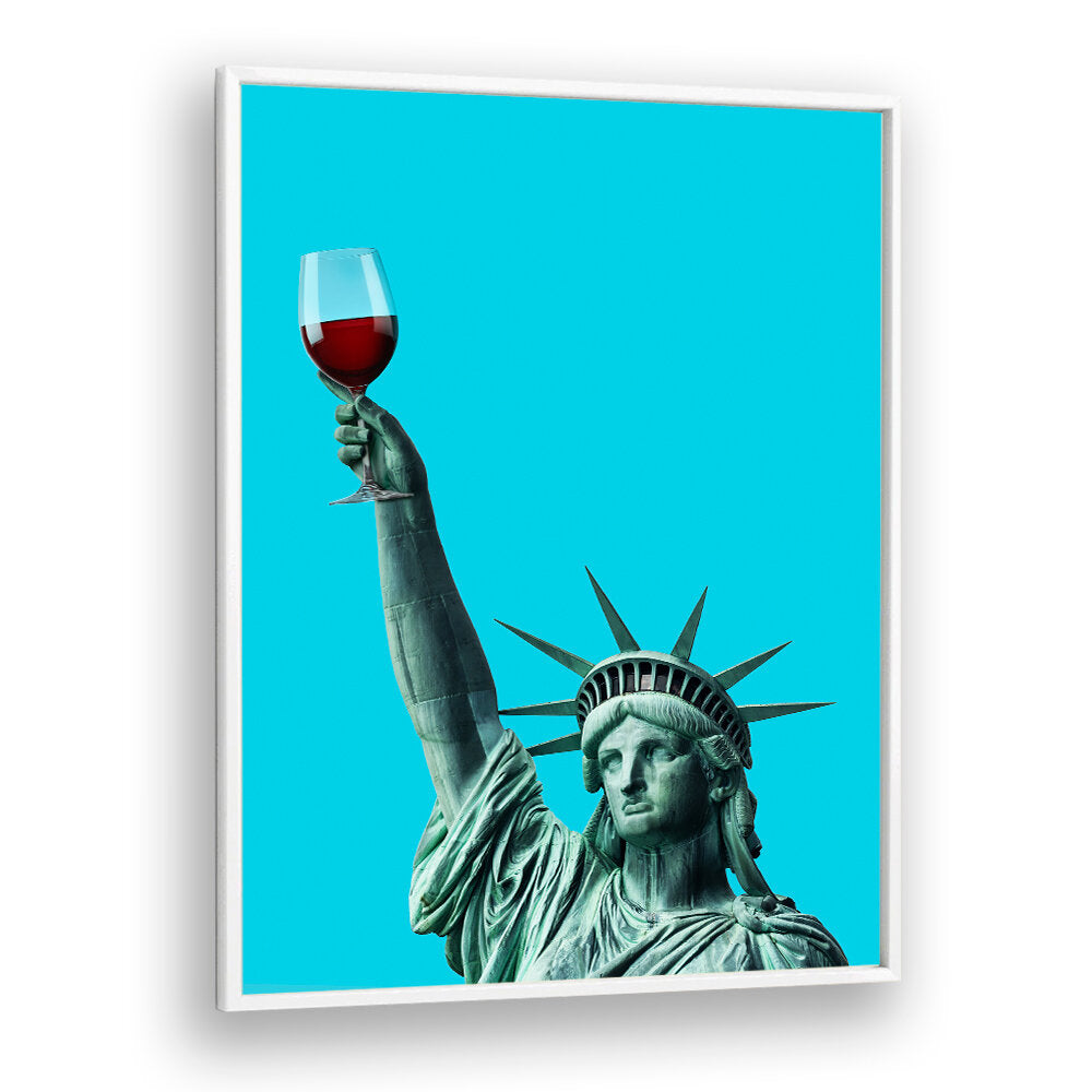 LIBERTY OF DRINKING III , ALTERED ART PRINTS