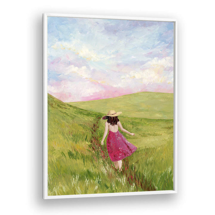 GIRL IN A MEADOW , FASHION POSTERS