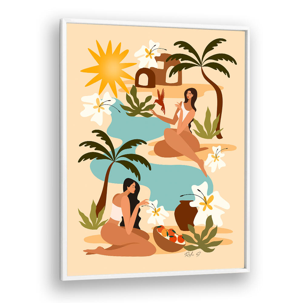 ISLAND SERENITY , BEACH PAINTINGS
