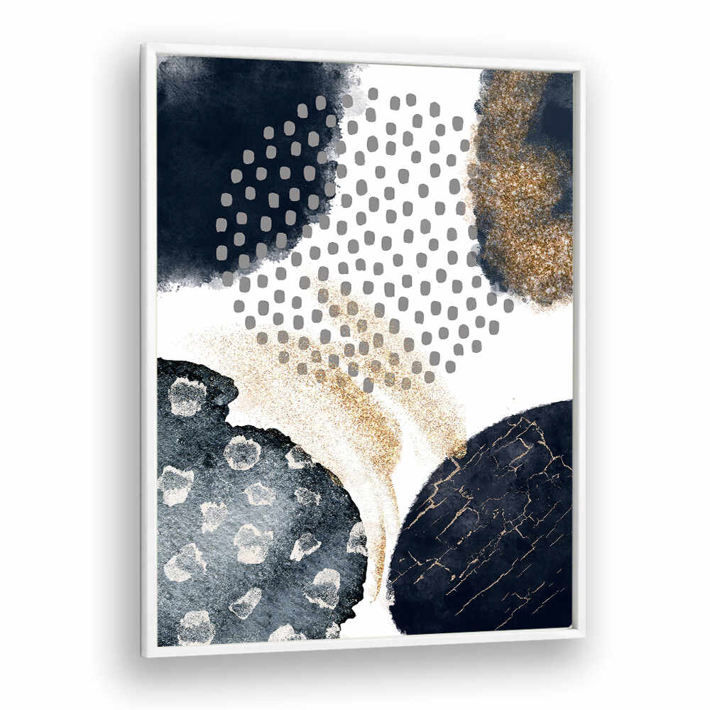 ABSTRACT BLACK AND GOLD III , ABSTRACT PAINTINGS