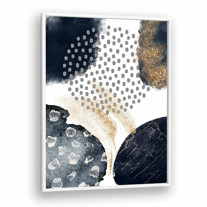 ABSTRACT BLACK AND GOLD III , ABSTRACT PAINTINGS