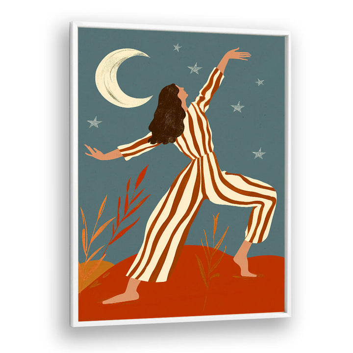 MOONLIT DANCE , PORTRAITS & FIGURATIVE ILLUSTRATIONS